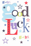 Infused with the energy of Old Ford, this bold and cheerful good luck card brings encouragement to life through a symphony of lively fonts and vibrant colour. The prominent pastel-blue letters weave seamlessly with flashes of deep red, moss green, and rich indigo, as if thoughtfully painted with care reminiscent of a skilled florist arranging blooms for a local celebration near the canal's edge. Charming stars-ranging from striking navy and lavender to cheerful lime and sky blue-are scattered playfully across the clean white background, mirroring dreams and possibilities reaching out into the East London night. The card offers tactile delight: its surface is smooth and crisp, inviting to the touch, as familiar and reassuring as the textured wrap around a fresh bouquet from a trusted neighbourhood shop. Presented for life's next big step-perhaps a new home, promotion, or making memories in the creative heart of Old Ford-it radiates warmth, friendship, and a sense of unwavering belief, capturing the simple, shared magic that a thoughtful gesture from Old Ford Florist brings.